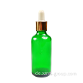 50 ml grüne Flasche mit Tropfen für ätherische Öle